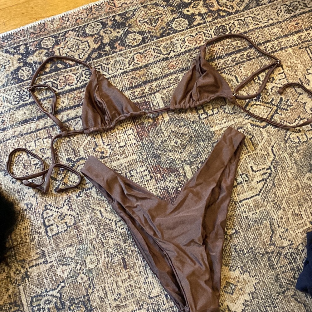 Brown bikini